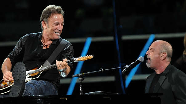 Billy Joel celebró su concierto 100 con Springsteen
